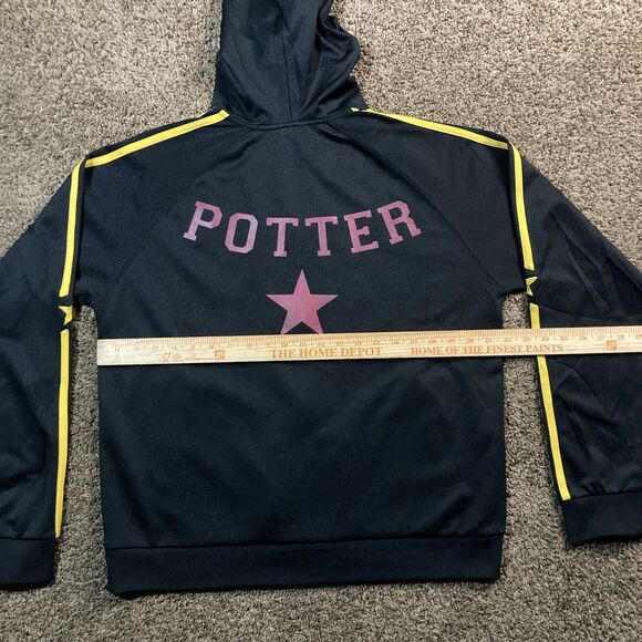 Harry Potter Zip-Up Quidditch Gryffindor Jacket Hoodie Size L - Picture 10 of 10